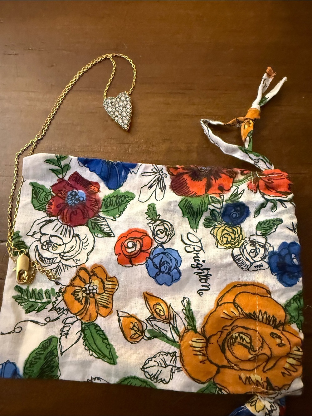 Brighton loves messages, loves knows heart necklace (new release)